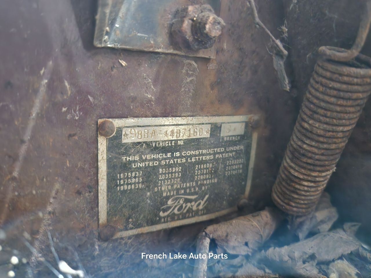 AM Radio Untested Fits 49 FORD 1363826