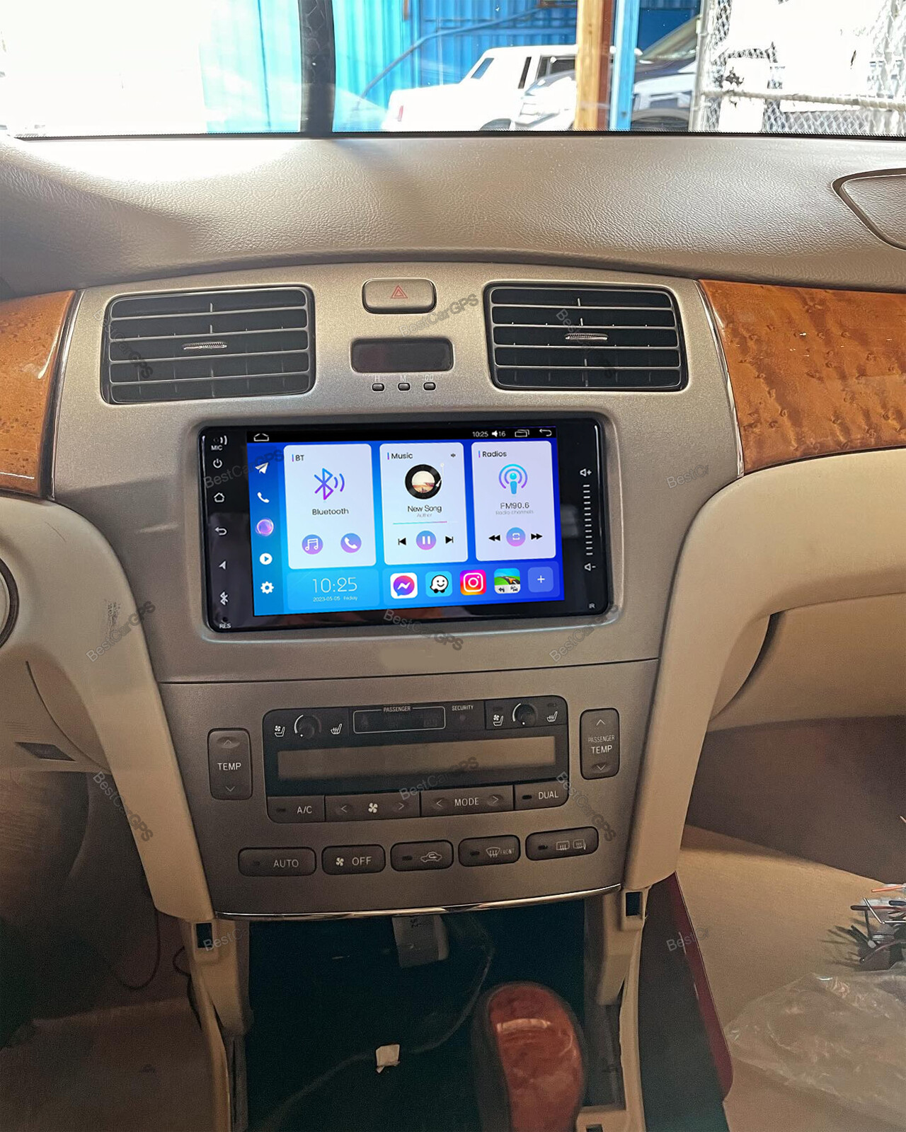 7‘’ For LEXUS ES330 2004-2006 Android 13 CarPlay Car Radio Stereo GPS NAVI 64G