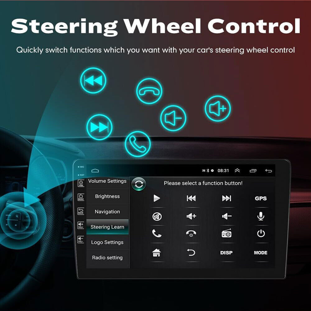 For 1987-2000 Dodge Dakota Apple Carplay Car Radio Android GPS FM Stereo DSP FM
