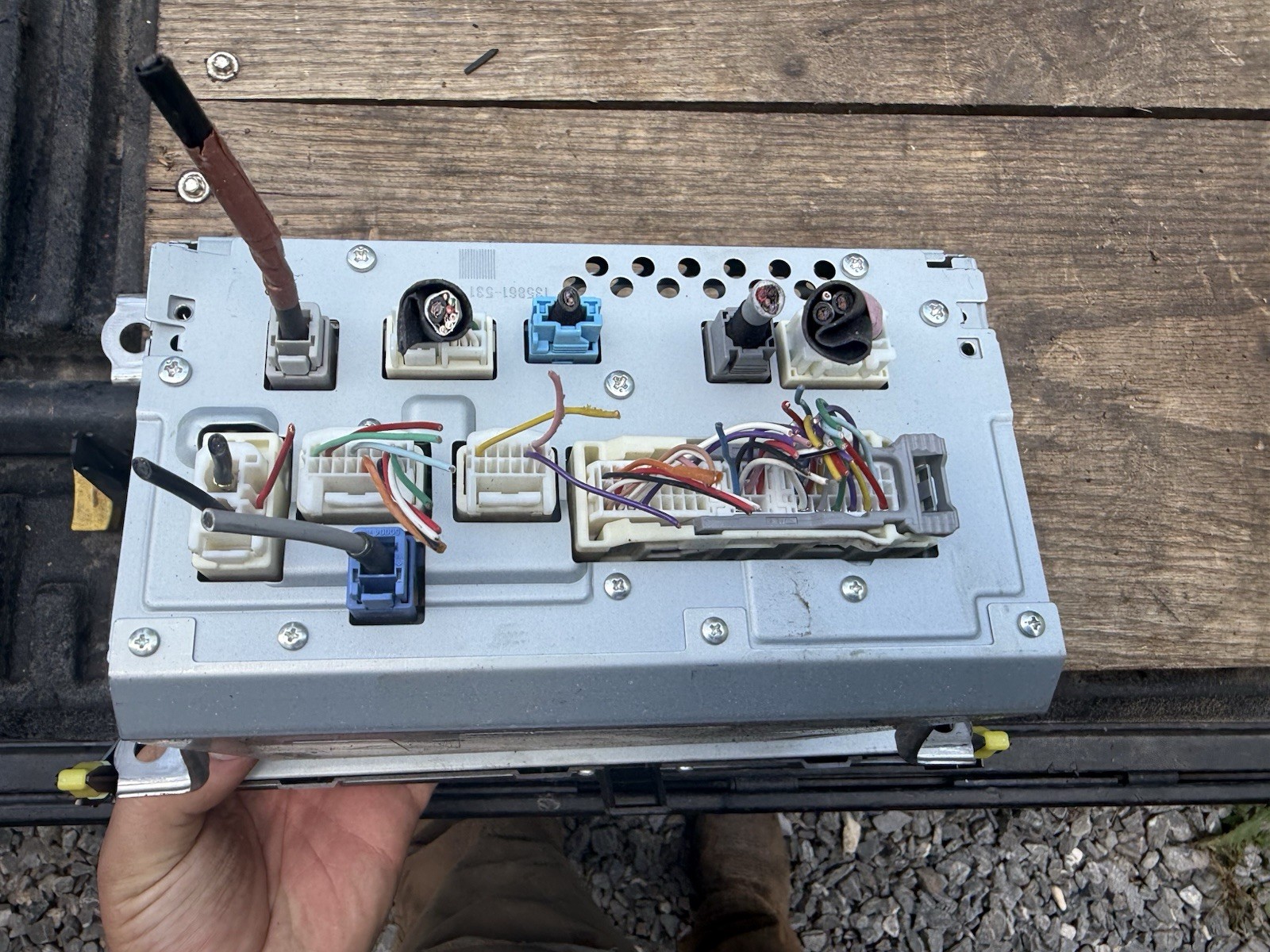 2014 LEXUS ES300h ES350 AM FM Radio Receiver 86130-33450 ID:100362 OEM