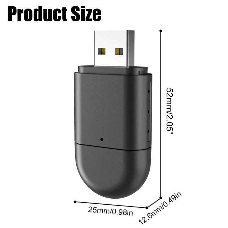 2-in-1 Wireless CarPlay Android Auto Adapter Plug & Play USB for iPhone IOS