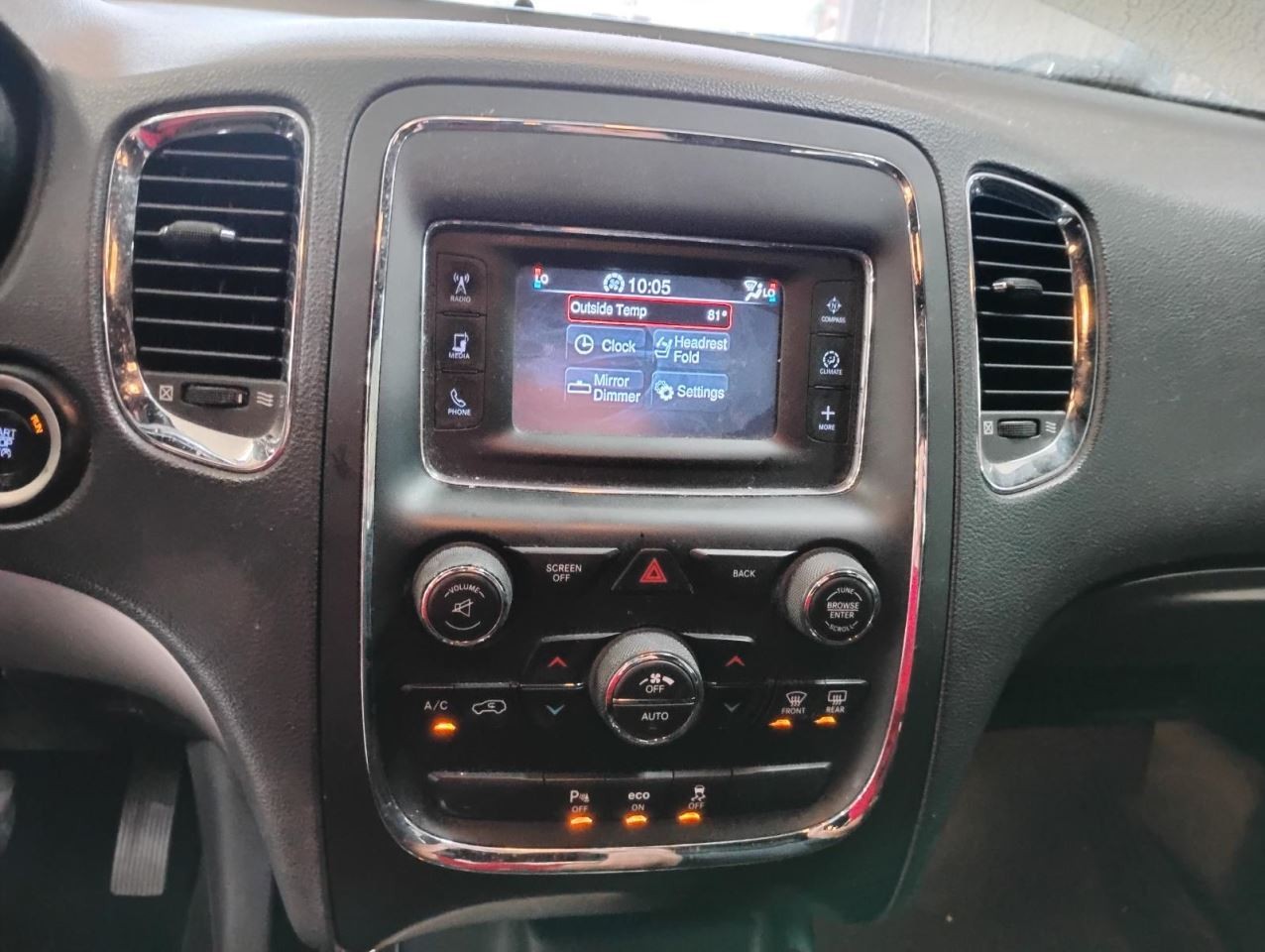 Audio Equipment Radio Display And Receiver Fits 14 DURANGO 2185075