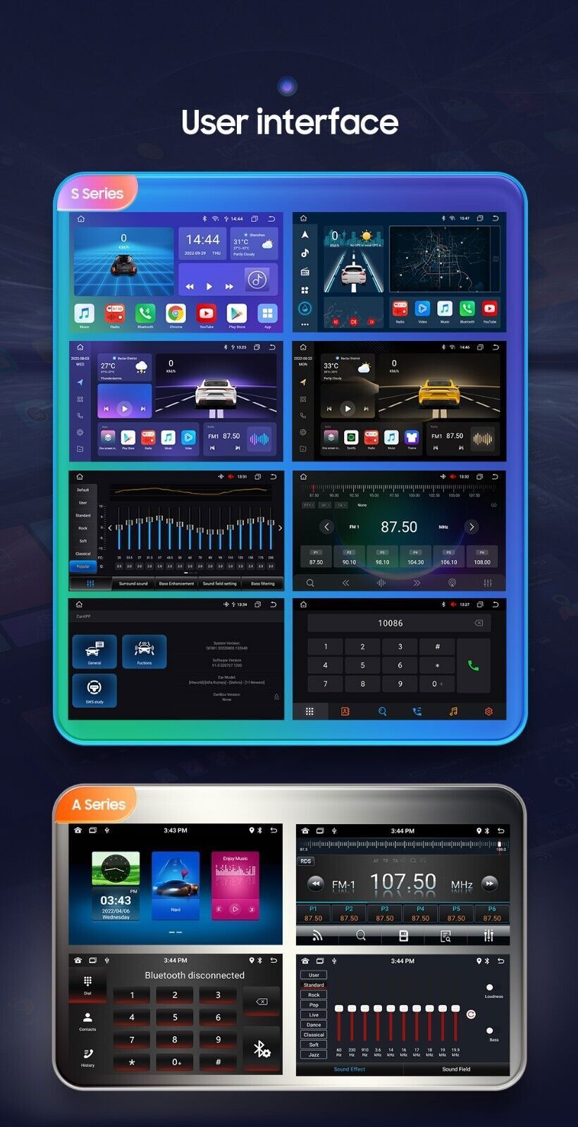 Android 12 8Core Carplay Car Radio Stereo GPS DSP For Lexus IS250 IS350 Headunit