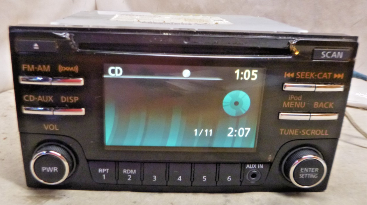 12 13 14 15 Nissan Rogue Radio Cd Player 28185-1VX2A CXP25
