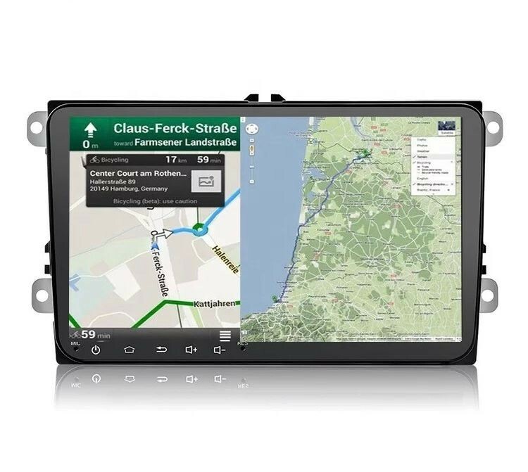9″ Android 10. CarPlay Auto GPS Navigation Car Stereo Multimedia Player For VW