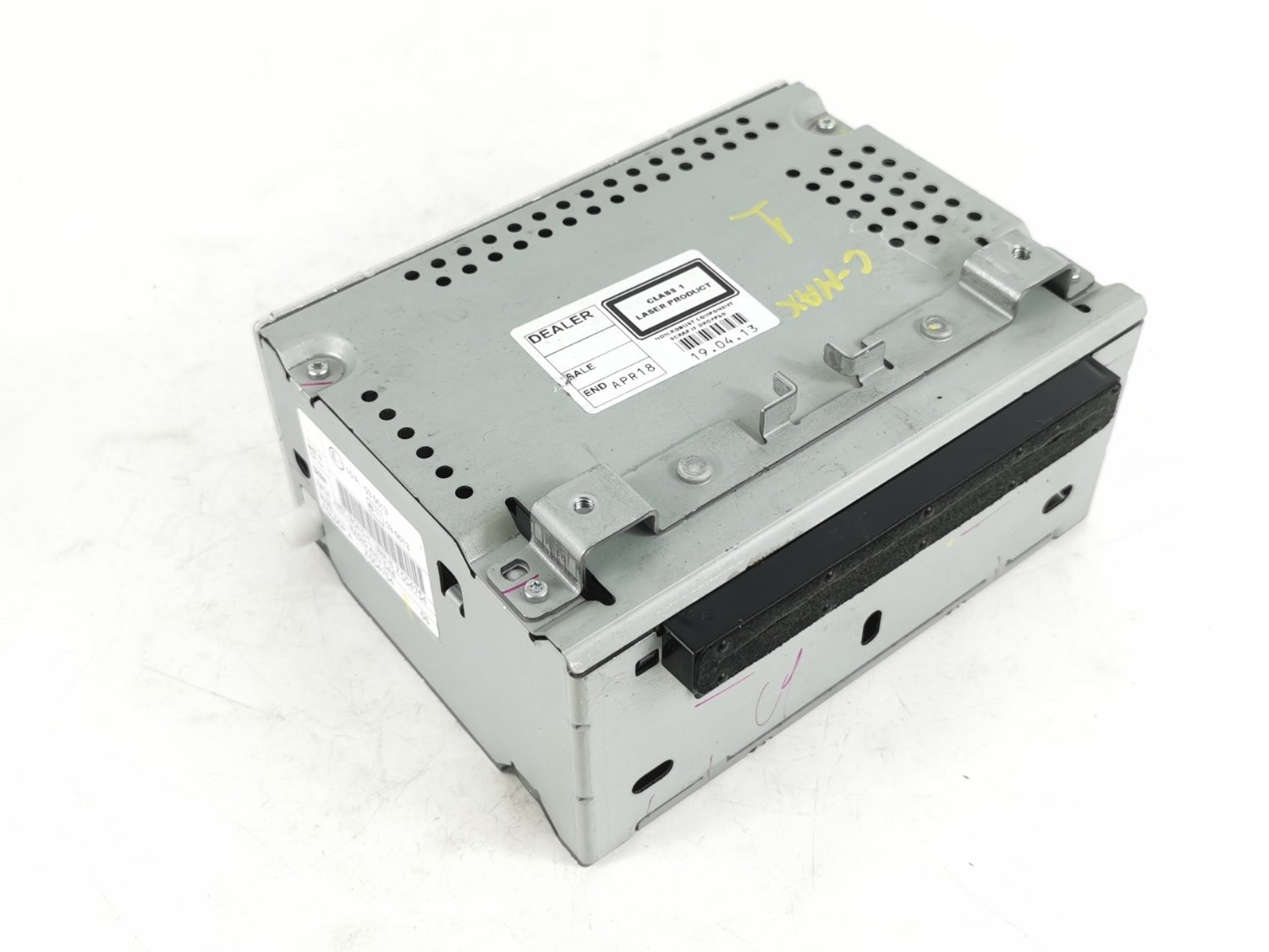 Ford Radio Head Unit AM5T-18C815-HL 0259A Silver 2013 Used No Code