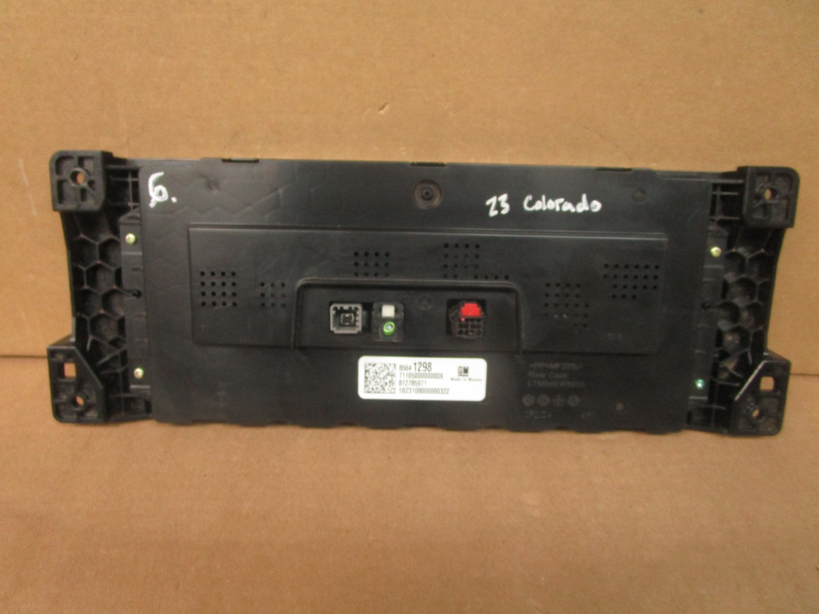 23 24 25 Chevy Colorado Radio Stereo Display Screen Unit 2023-2025 85641298