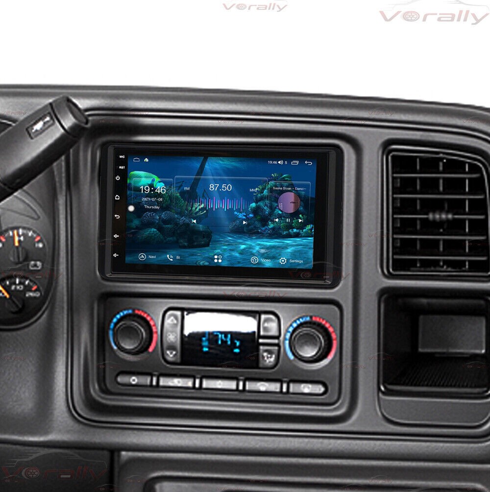 For 2003-2006 Chevrolet Silverado Tahoe Apple Carplay Car Radio Stereo Android15