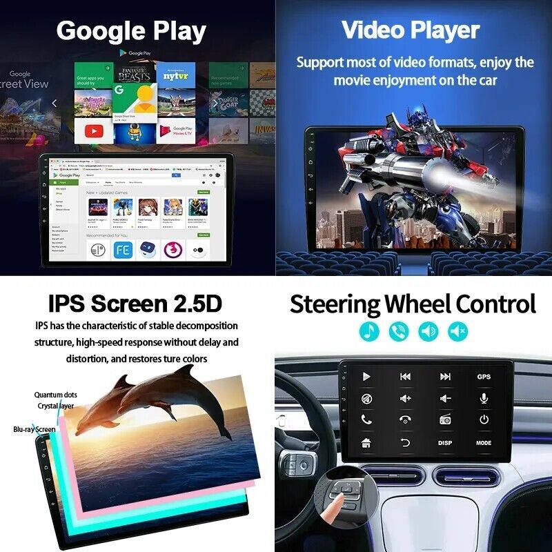 For Honda Accord 7 2003-2007 Apple CarPlay Auto Android 13 Car Radio Stereo Wifi