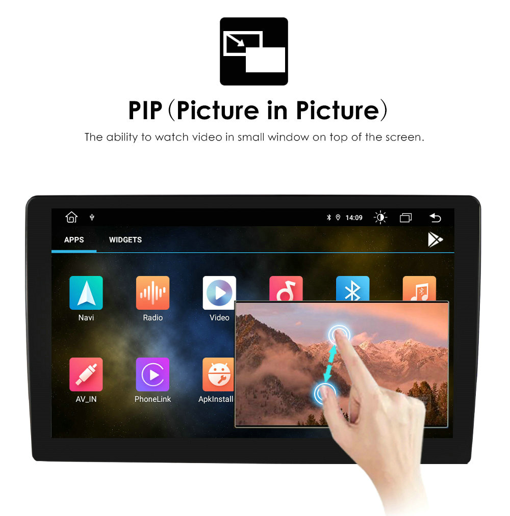 10.1″ inch Android 10 Car Radio Stereo OCTA Core 4+32G GPS Wifi BT Carplay Auto
