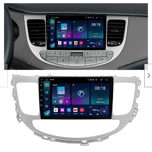 Android 13 Carplay Android Auto Head Unit 9inch For Hyundai Genesis Rohens 09-14