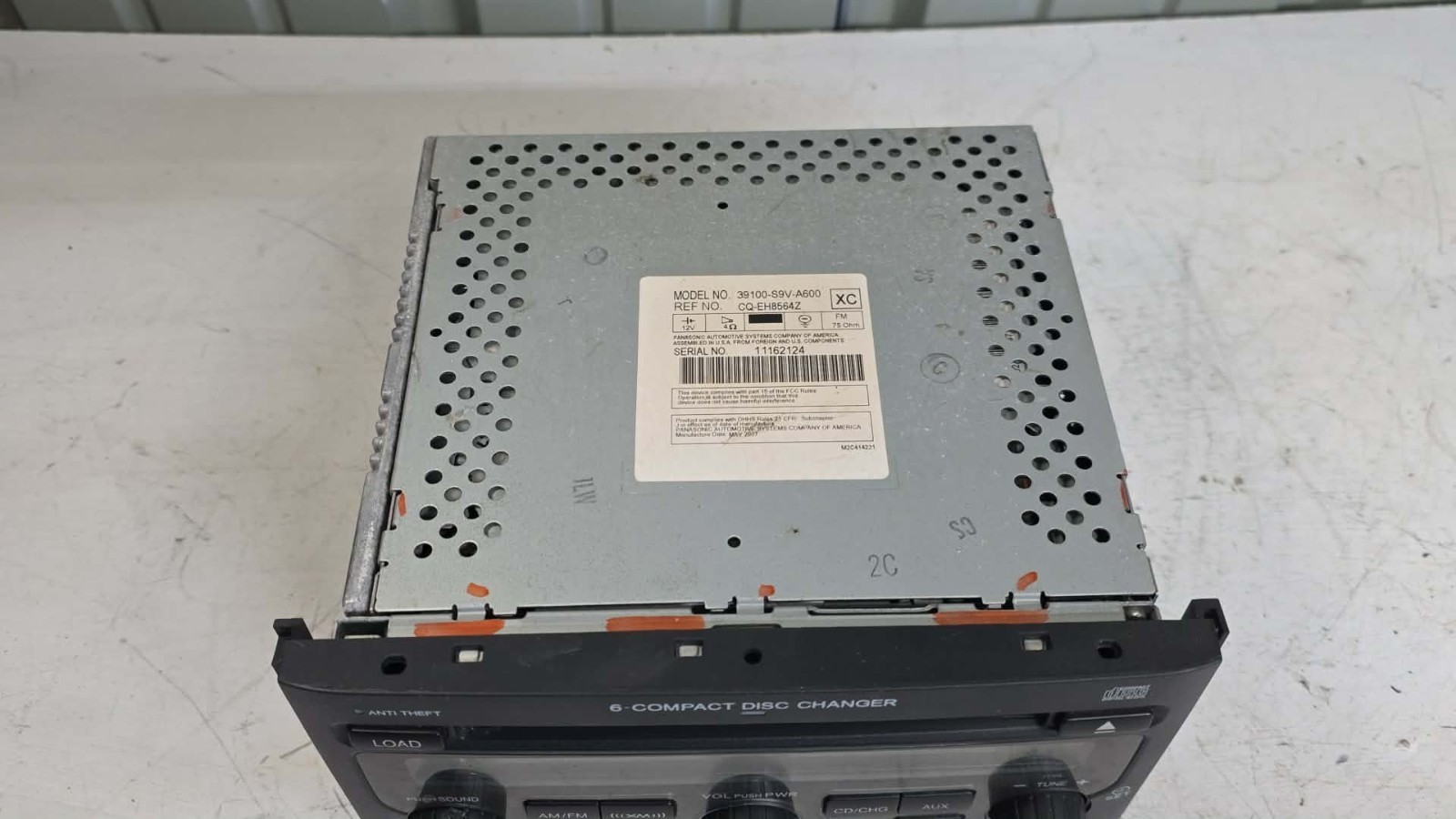 2006-2008 Honda Pilot Am Fm Cd Player Radio Receiver OEM 39100-S9V-A600