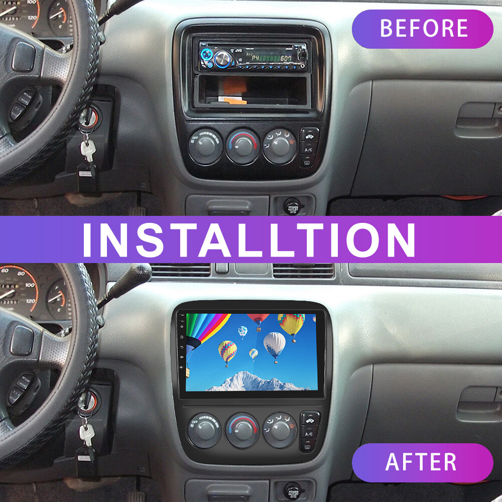 9″ Android 13.0 Car Stereo Radio GPS Player Wifi FM For Honda CRV CR-V 1995-2001