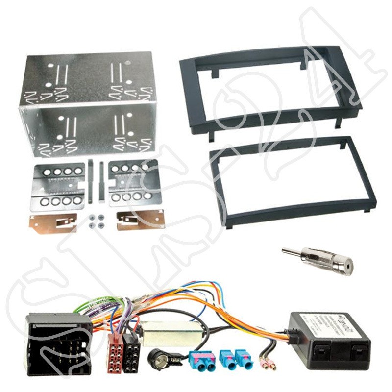 Kenwood DMX5020DABS Radio DAB Bluetooth with installation kit for VW Touareg (7L)