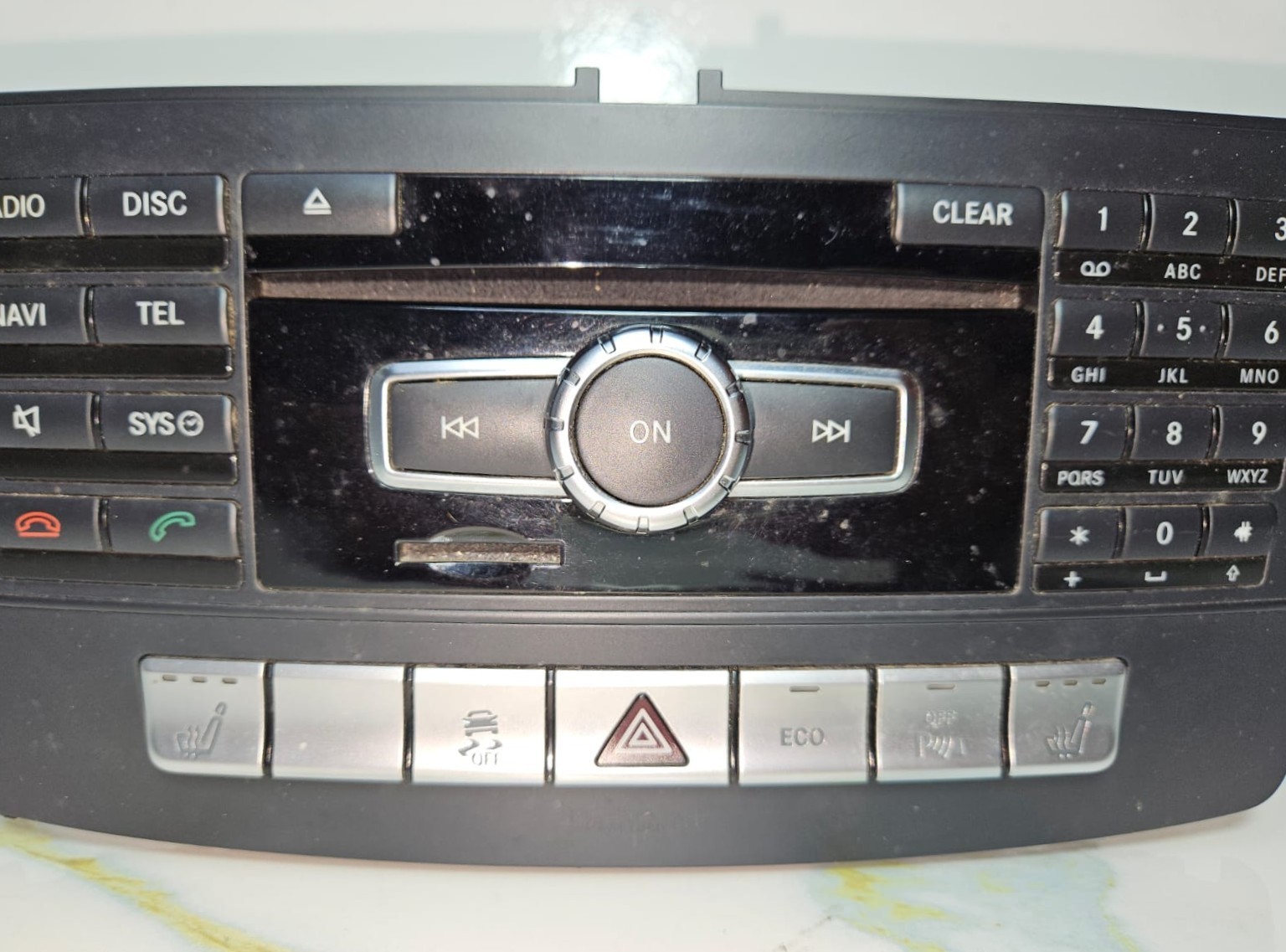 12-16 Mercedes-Benz W166 ML GLE Radio Audio Head Unit CD Player A166 9005408 OEM