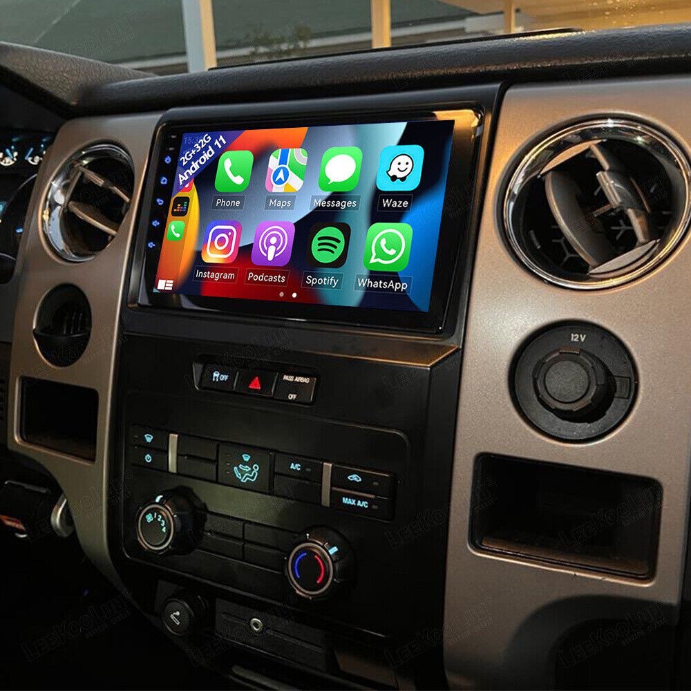 For Ford F150 2009-2014 Android 14.0 Car Stereo Radio GPS Navigation Wifi 32G BT