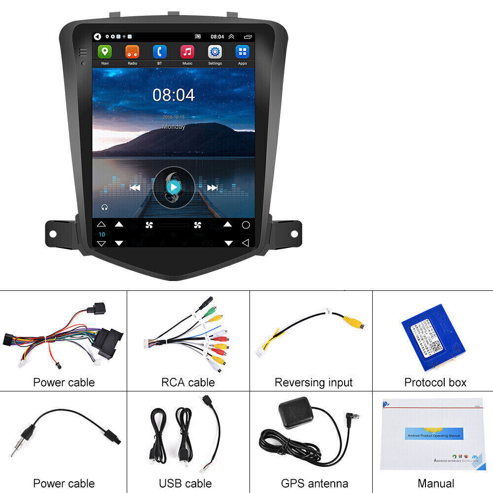 Android 13 Carplay Car Stereo Radio For Chevrolet Cruze 2009-2015 GPS Head Units