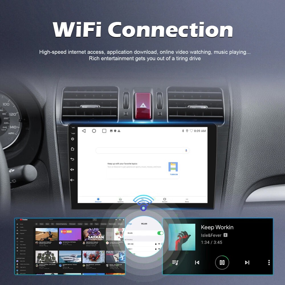 For Suzuki Alivio Ciaz 2014-2018 Car Radio Android Auto GPS Navigation Carplay