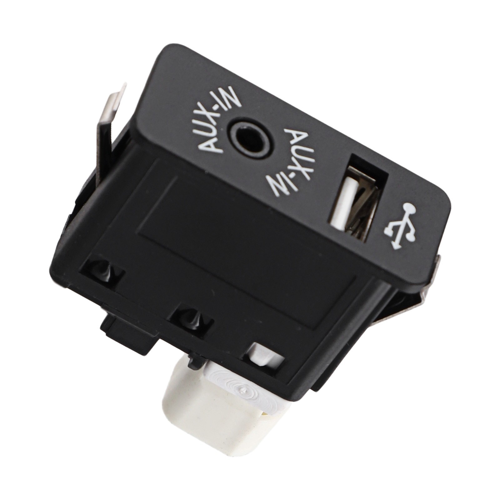 Car USB AUX Input AUX Socket Car USB AUX Input Socket Direct Installation