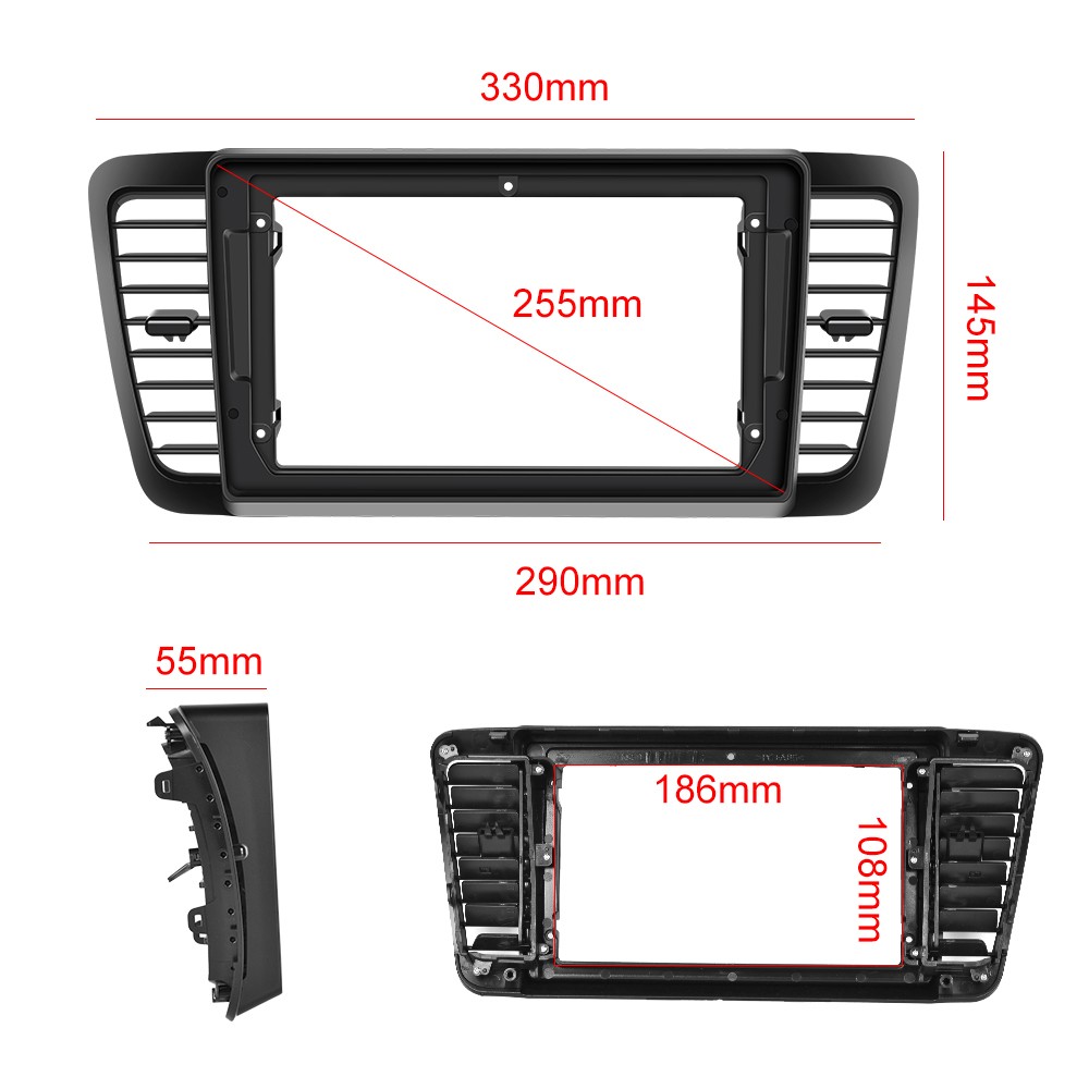 6+128GB Car Stereo Radio For 2003-2009 Subaru Outback Legacy Android 15 Carplay