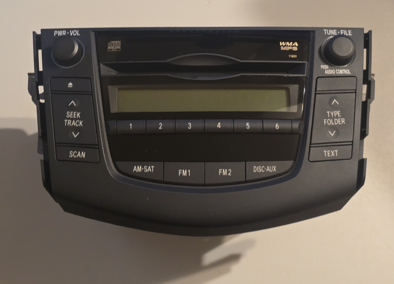 OEM Toyota RAV4 Head Unit Radio 86120-42291 2009 2010 2011 Non-JBL AM FM CD