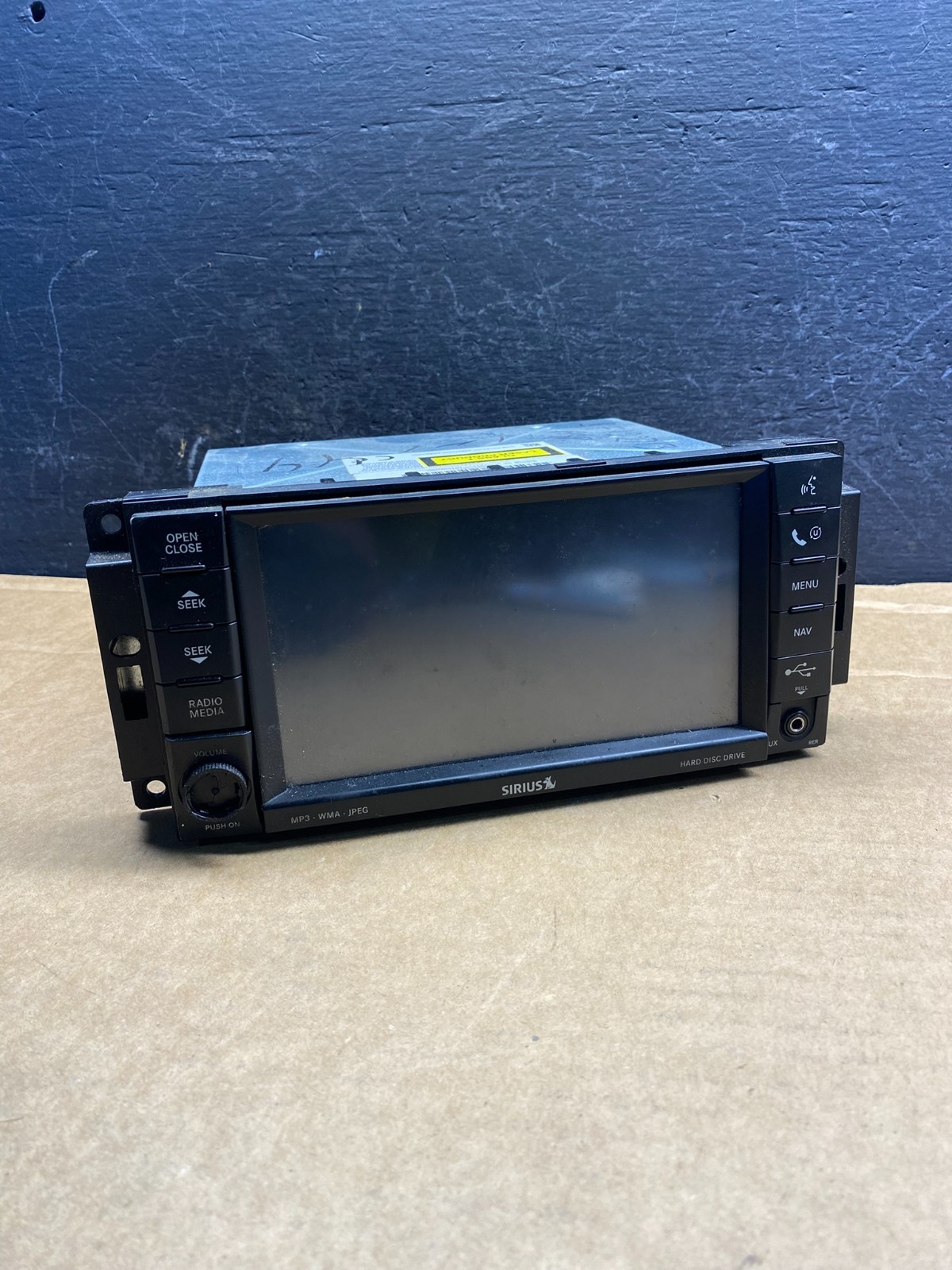 2008 2013 Jeep Dodge Chrysler Screen Display CD Player Satellite Radio AD7566 DG