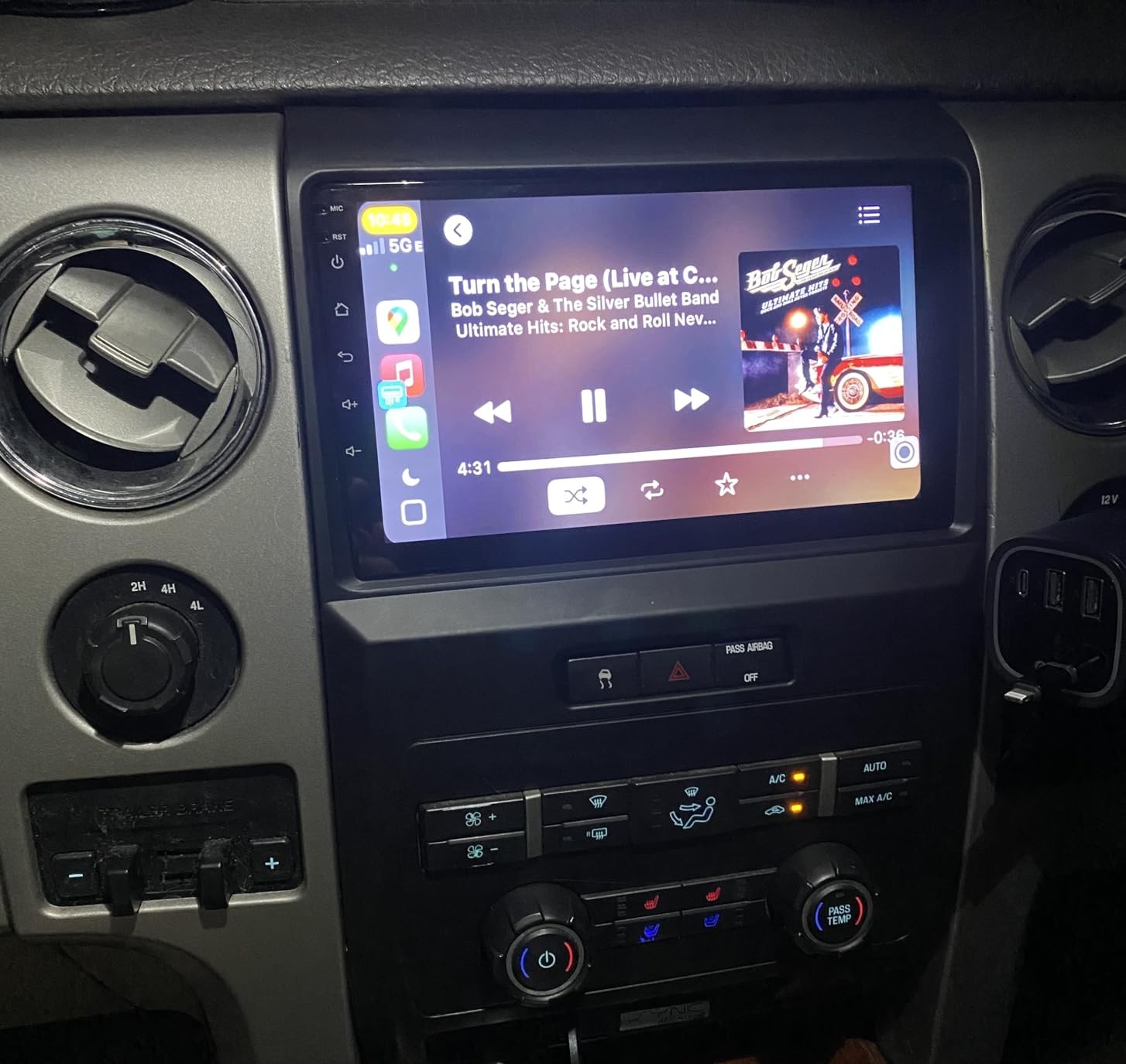 For 2009 2010 11 12 2013 Ford F150 WiFi Apple Carplay Radio Android 13 RDS GPS