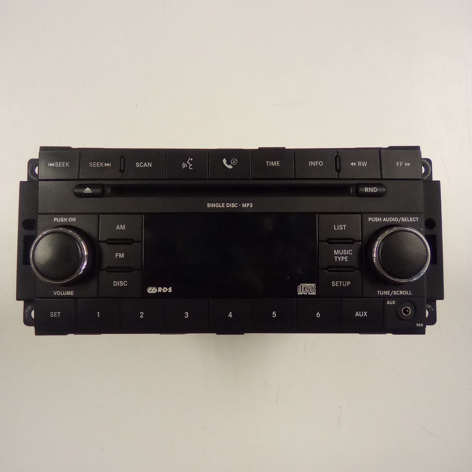 Mopar Car Stereo Chrysler Dodge Jeep Ram CD MP3 P05107095AJ Untested