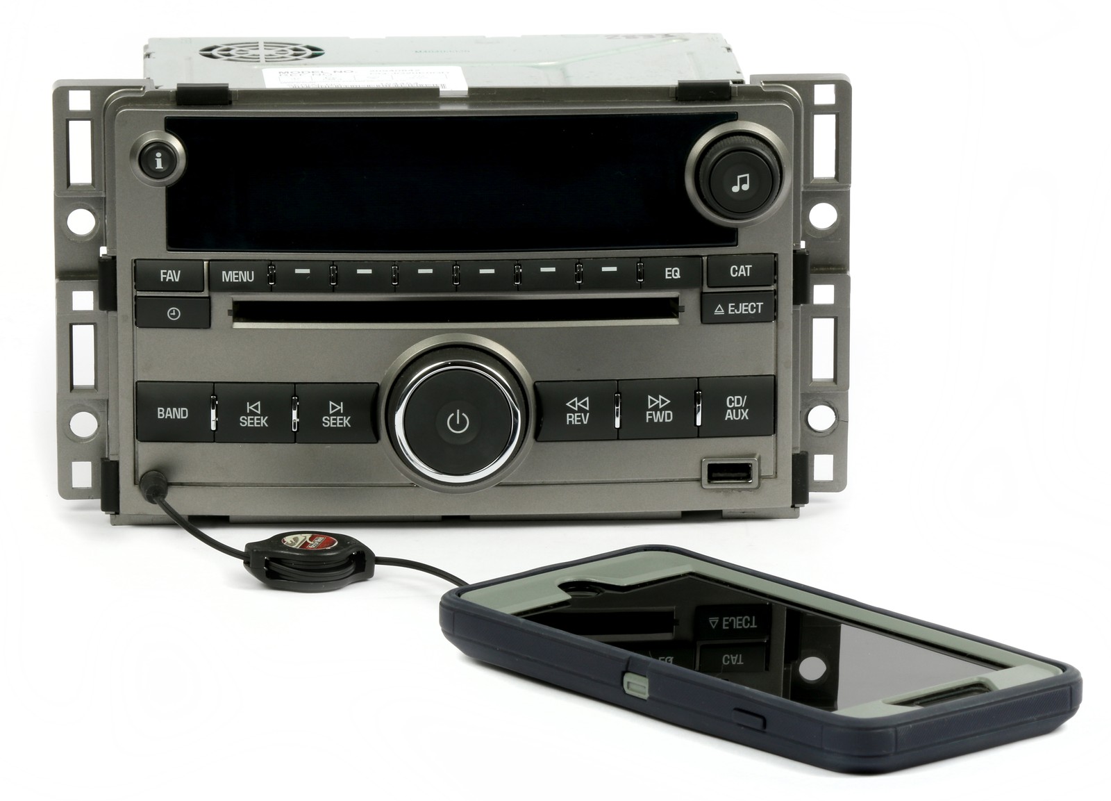 Chevrolet 2009-2012 Malibu AM FM Stereo CD Player w Aux Part Number 20940842 UUI