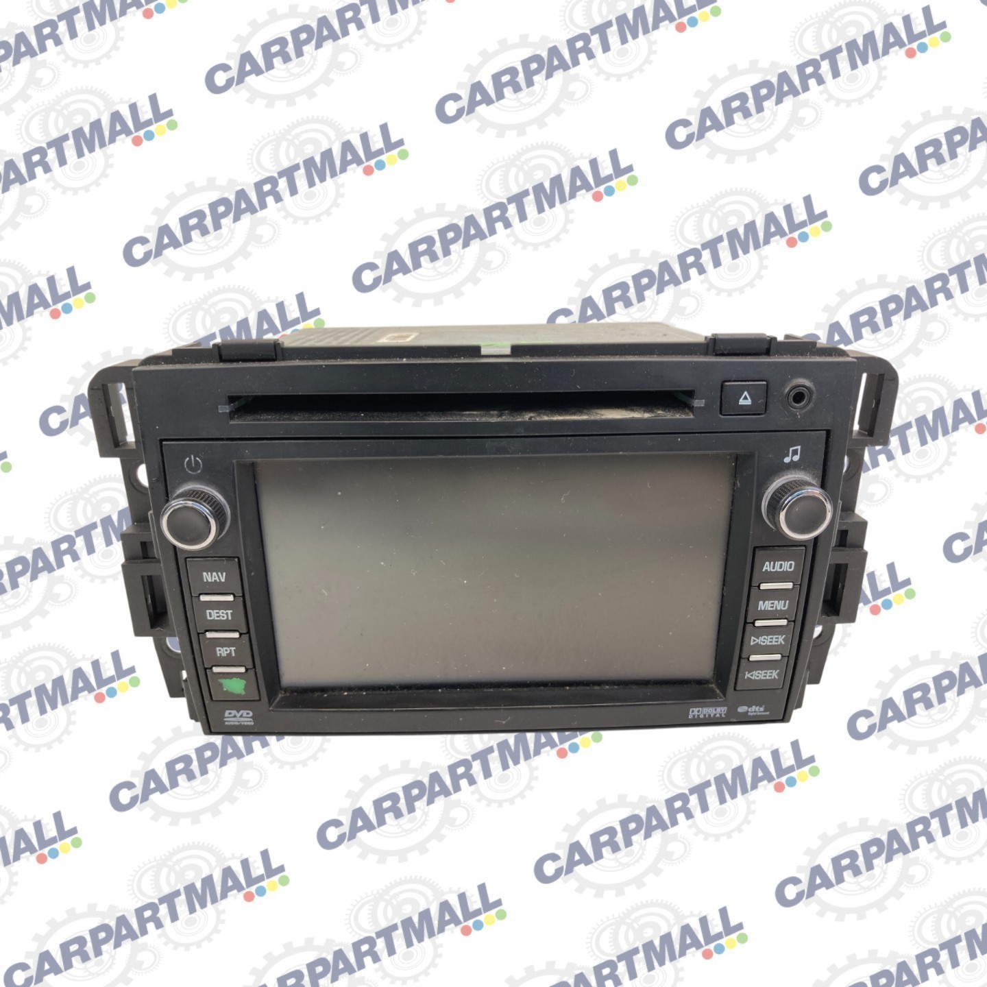 2009-2012 ENCLAVE TRAVERSE RADIO AM FM CD DVD NAVIGATION SCREEN 20792738 OEM
