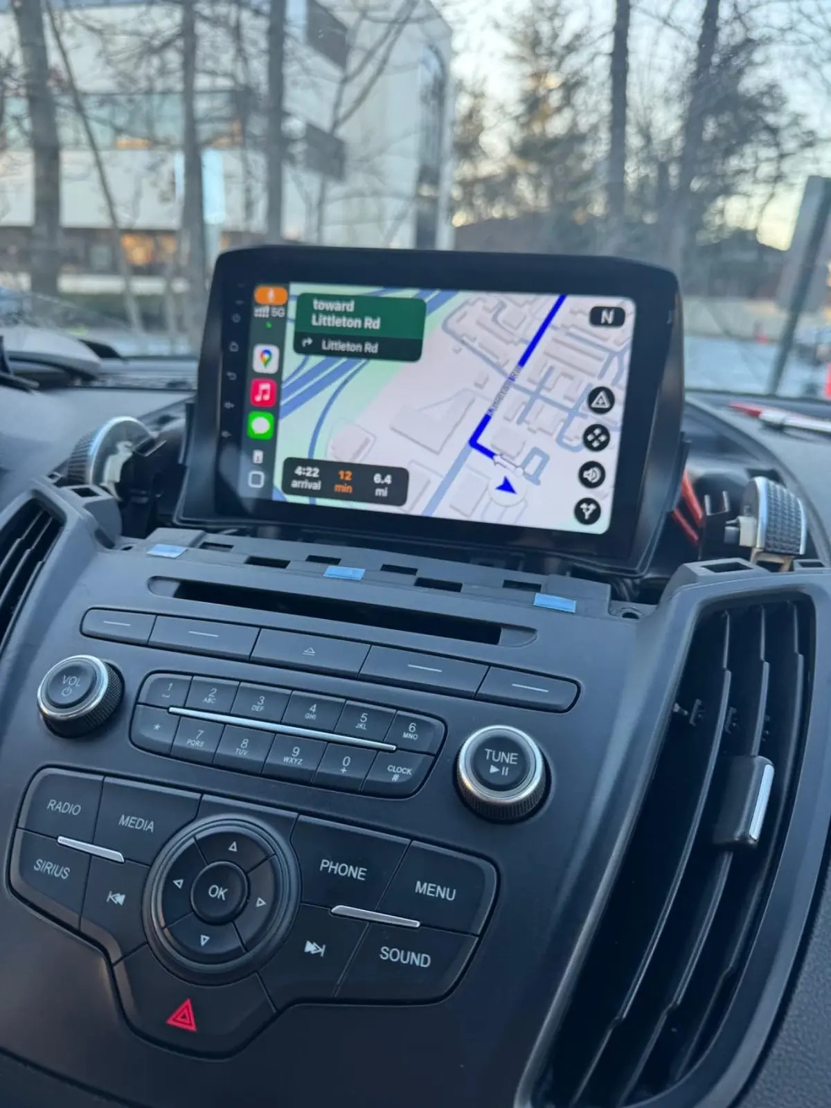 Head Unit Carplay For 2013-2019 Ford Escape Android 15 Car Stereo Radio GPS Navi