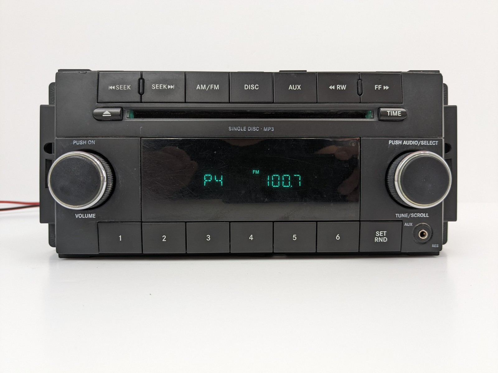 2008-2012 Jeep Chrysler Dodge RAM RES Radio CD Disc Player Changer AUX MP3 OEM
