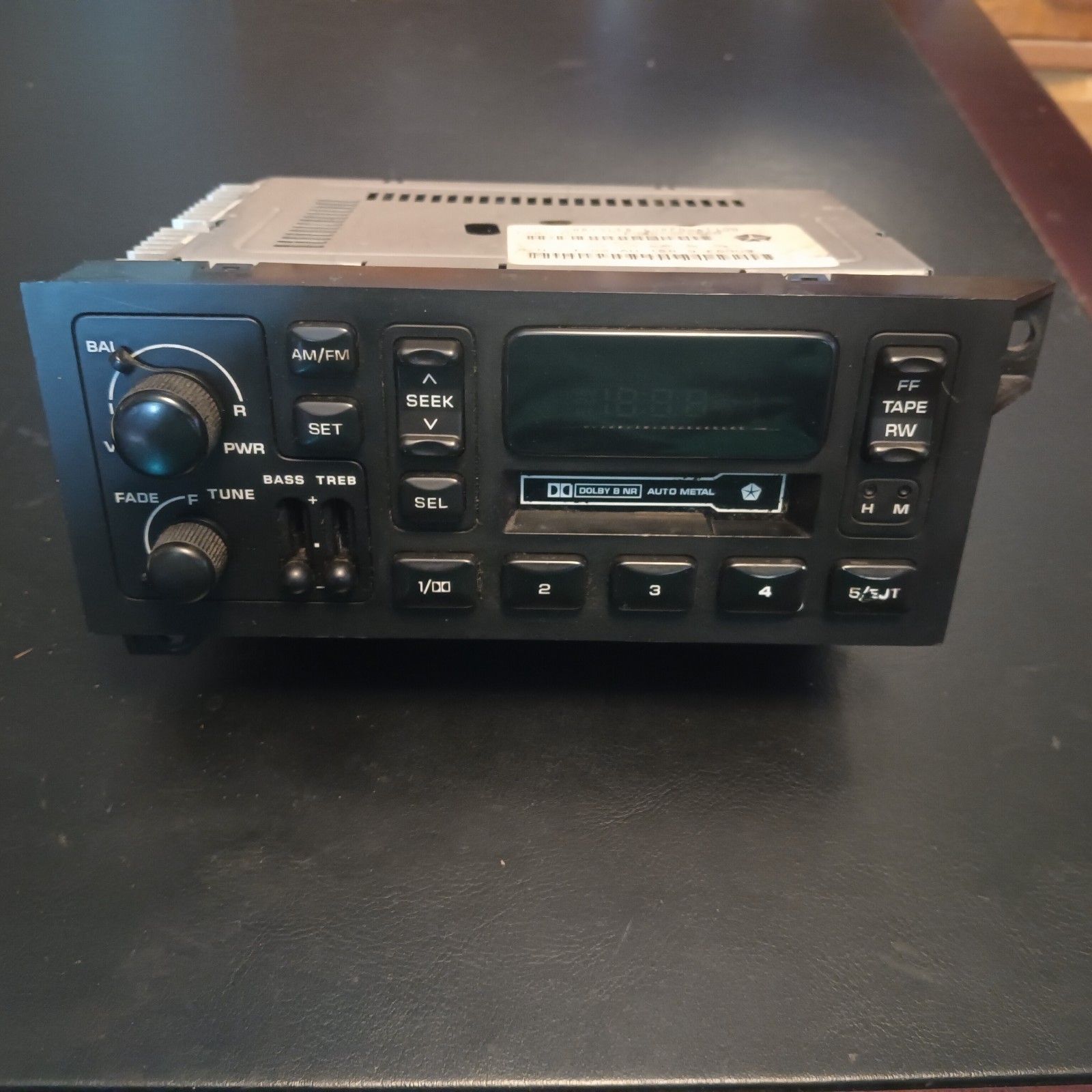 1994 – 2002 Stock Dodge Chrysler Jeep AM-FM Cassette Radio PO4858556AD
