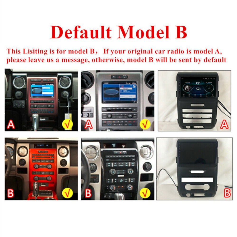 For 2009-2014 Ford F150 WiFi Apple Carplay Radio Android 13.0 RDS GPS Navi