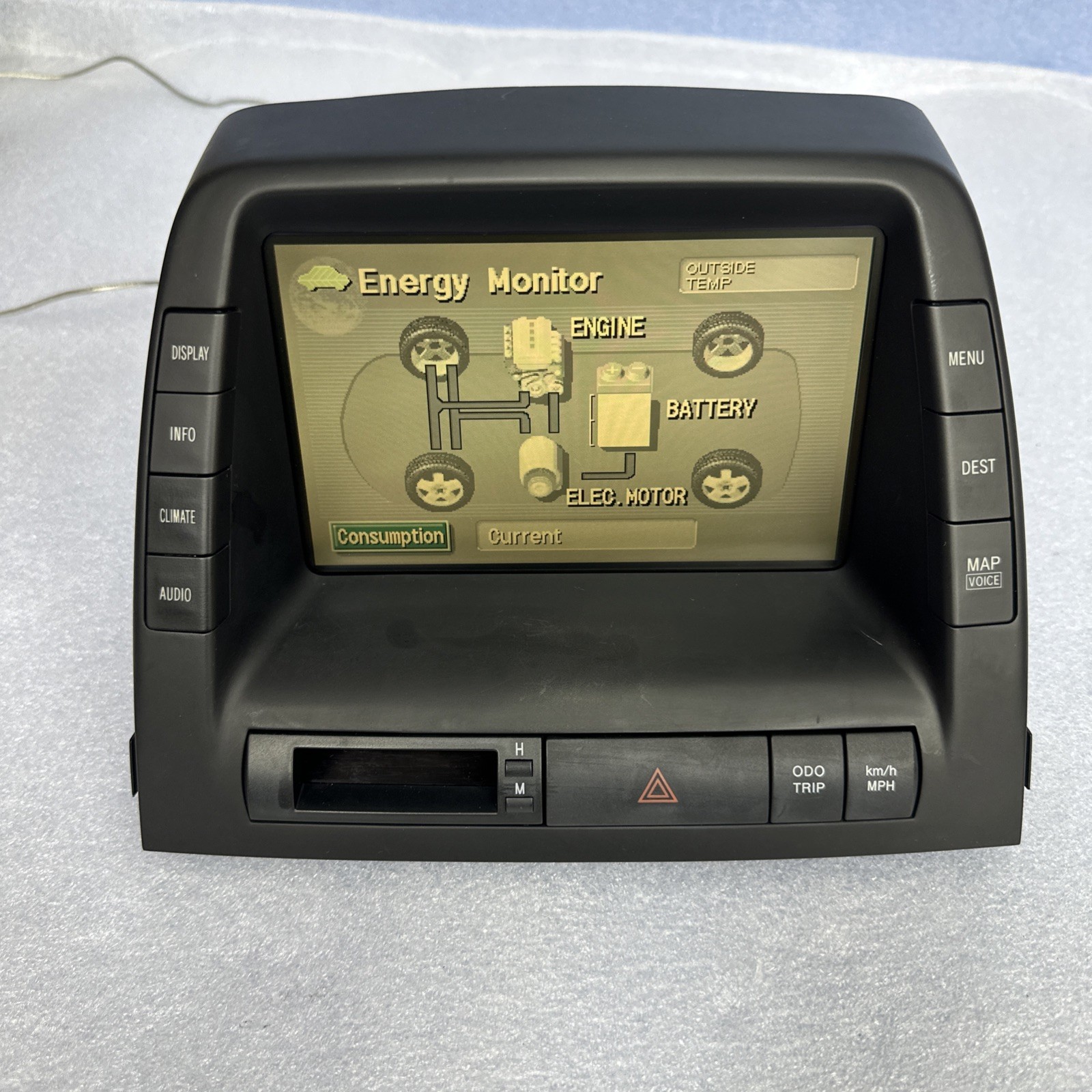 2004-2006 Toyota Prius Navigation GPS Information Display Screen 86110-47071 OEM