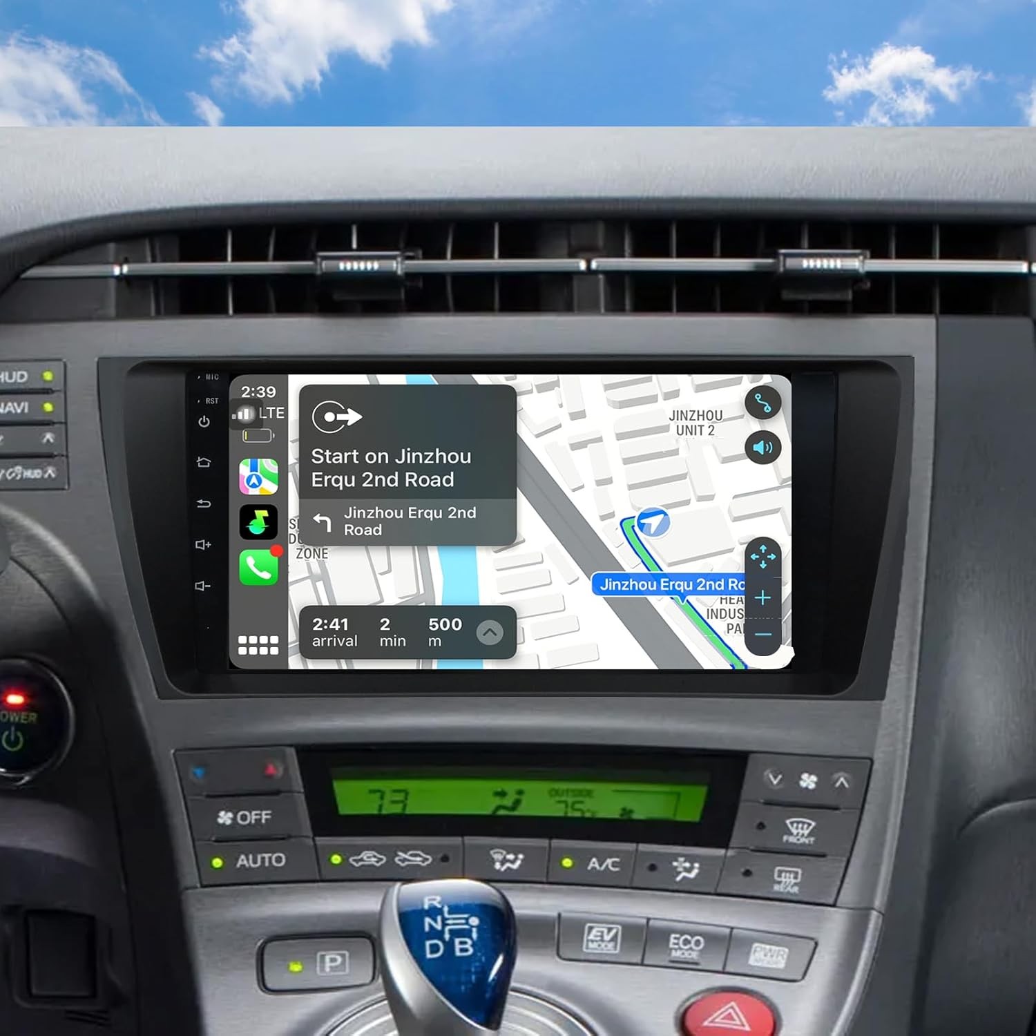 Car Radio Stereo Carplay For 2010-2015 Toyota Prius 4+64G 9in Carplay BT