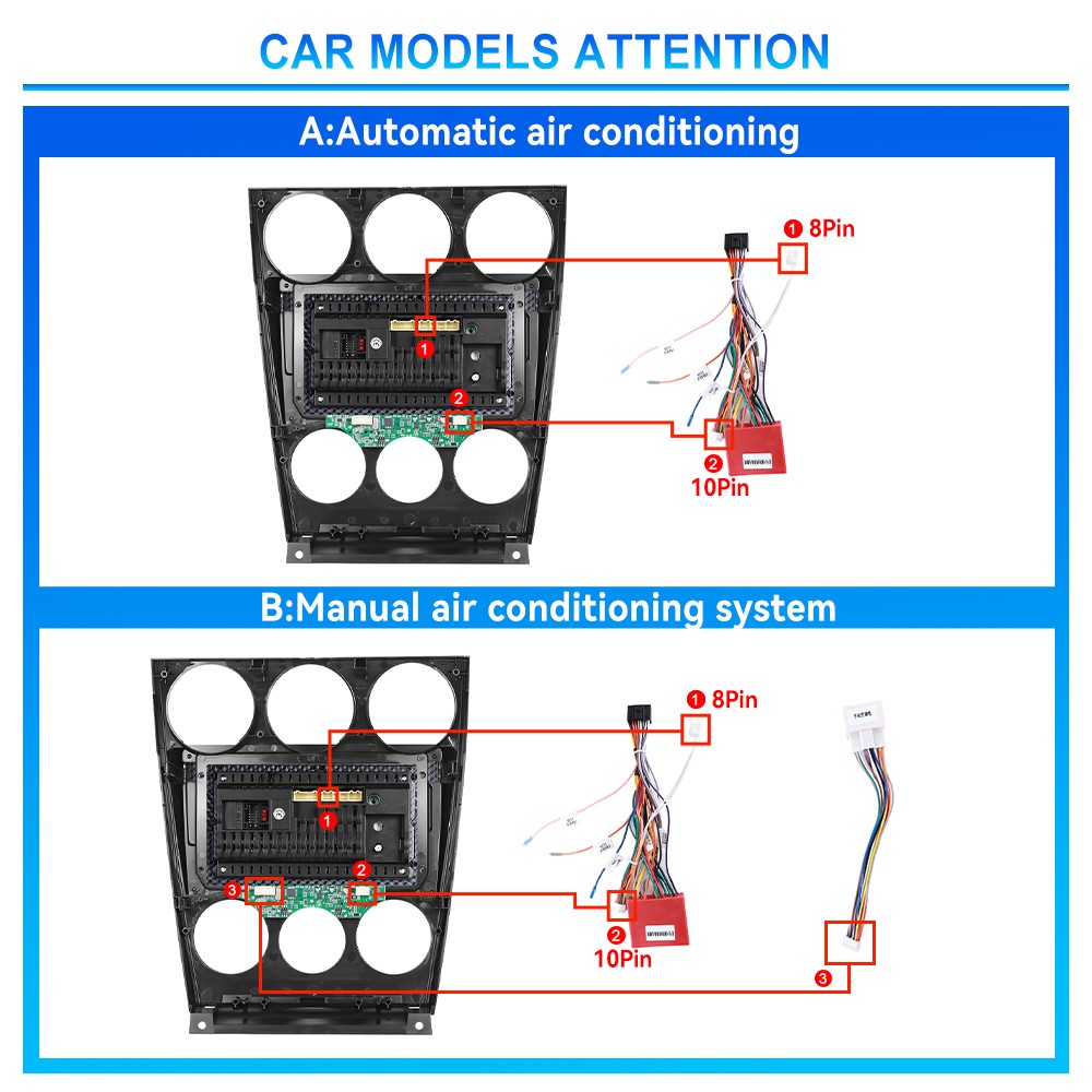 For Mazda 6 2003-2008 Android 13.0 Car Radio Stereo Player GPS Navi WiFi CarPlay