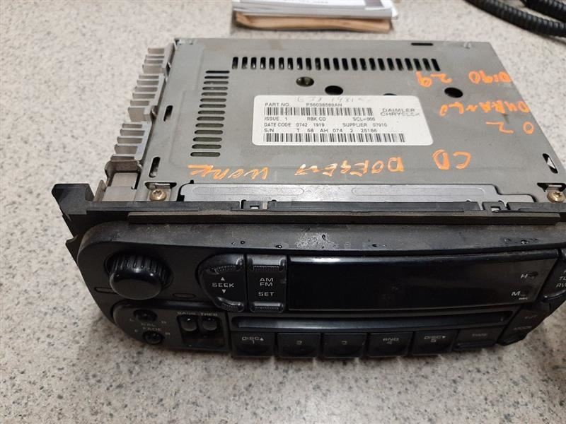 Audio Equipment Radio Receiver Radio ID Rbk Fits 02-07 CARAVAN 157560