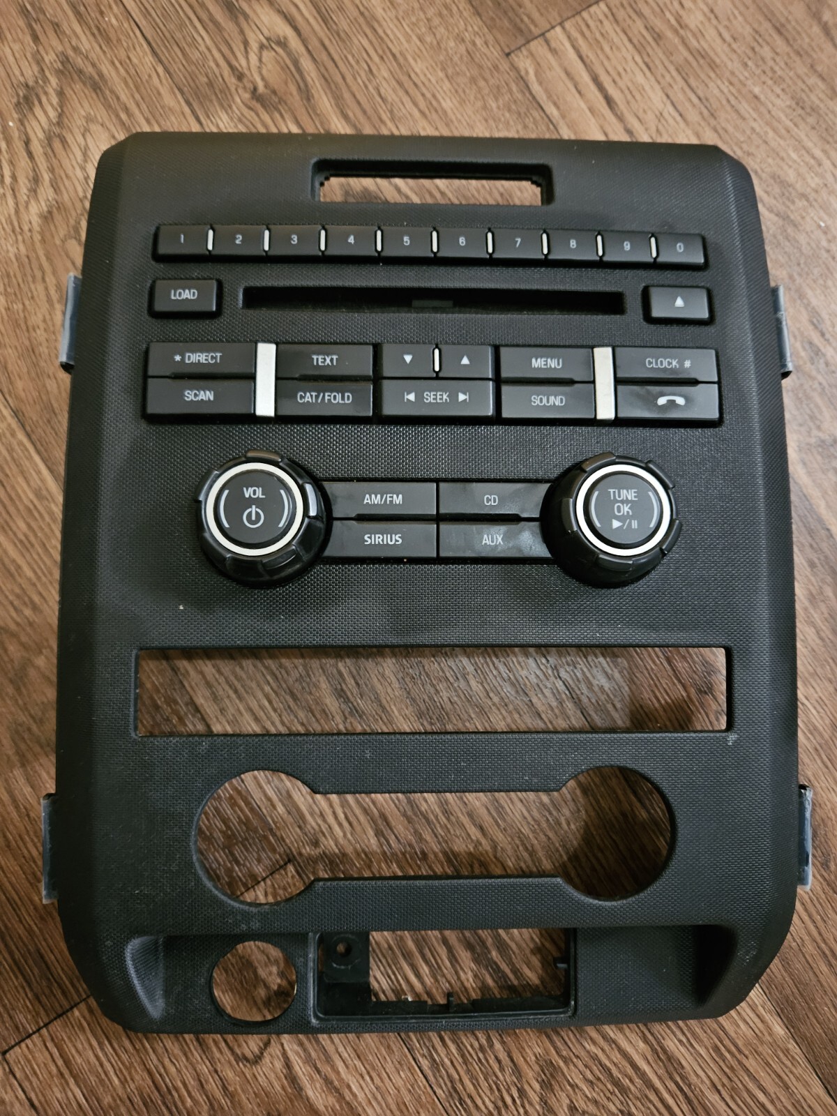 2009 Ford F150 Radio Stereo Control Panel 9L3T-18A802-HA (Panel Only)