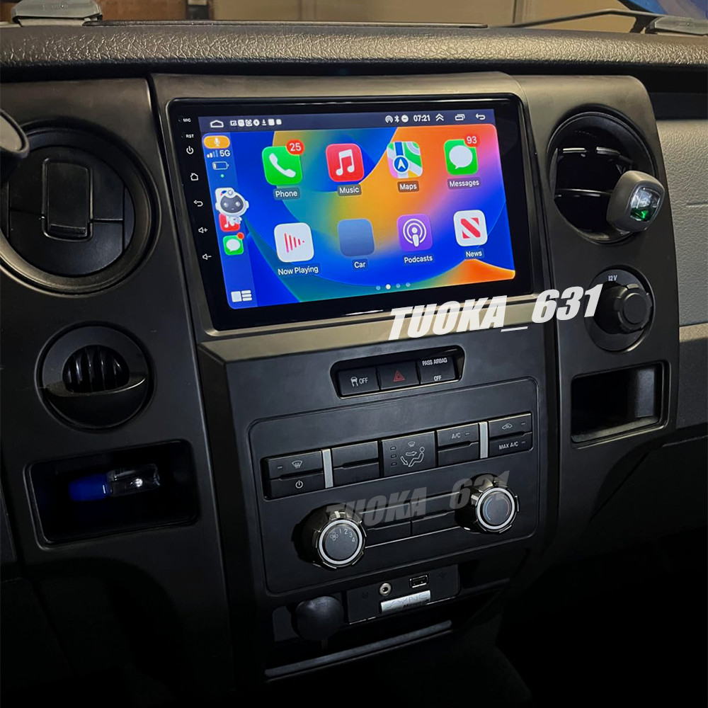For 2009 2010 11 12 2013 Ford F150 WiFi Apple Carplay Radio Android 13 RDS GPS
