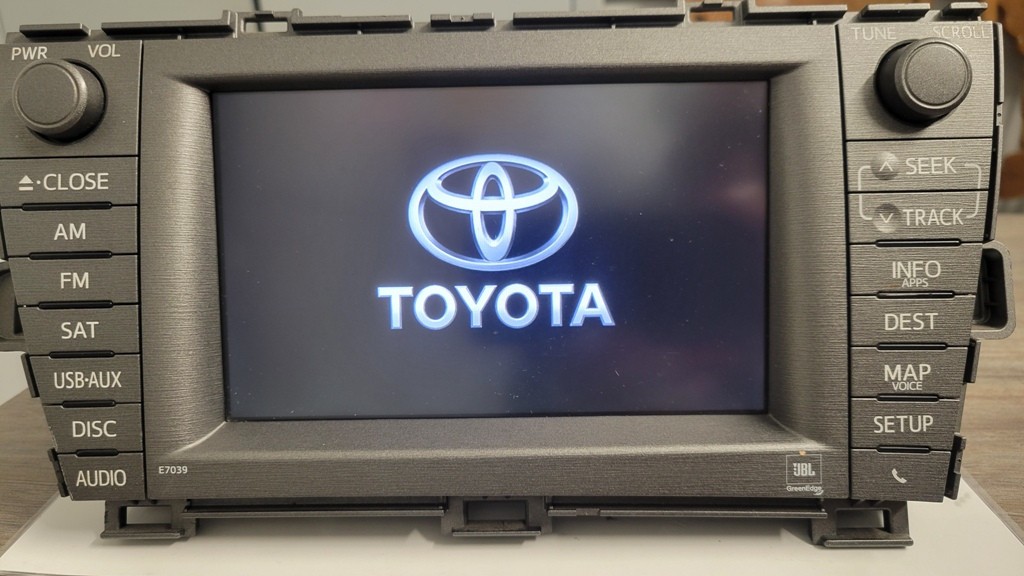 2012-2015 Toyota Prius JBL Navigation Radio Head Unit OEM 86100-47231