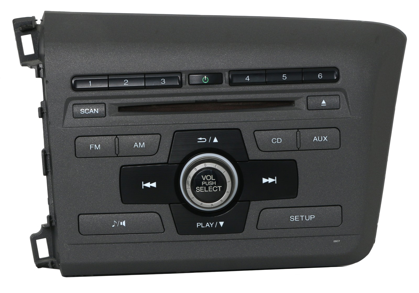 Honda Civic 2012 Radio AM FM CD Player – Part Number 39100-TS8-A313-M1 Face 2BC7