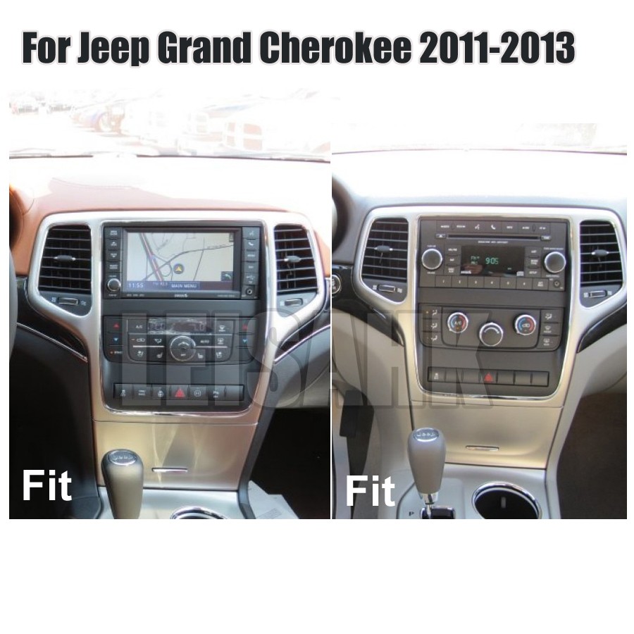 Rotatable For 2011-2013 Jeep Grand Cherokee Carplay Stereo Radio NAVI Android 15