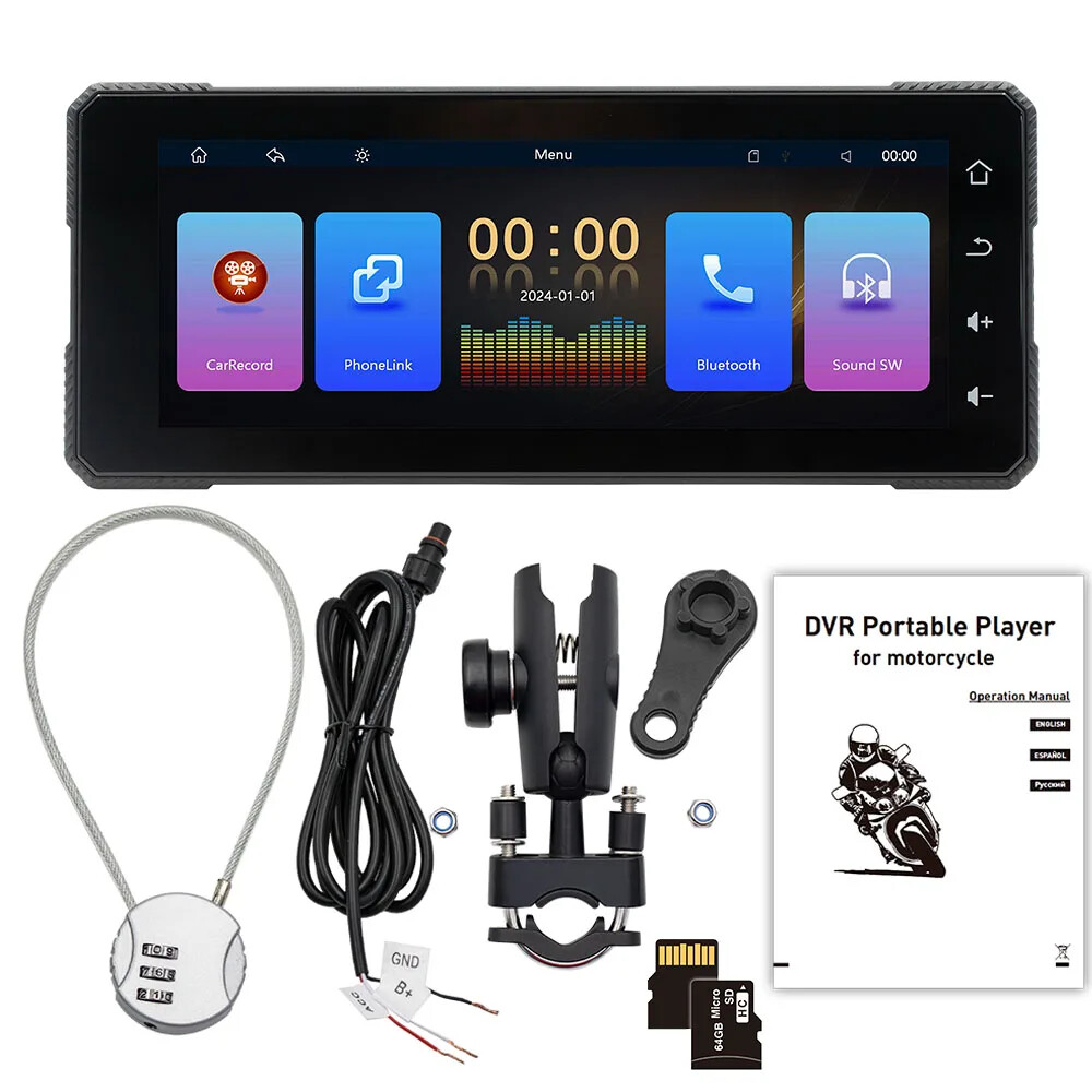 6.86 Inch Wireless Carplay Android AUTO BT Wireless Carplay Navigation Driving