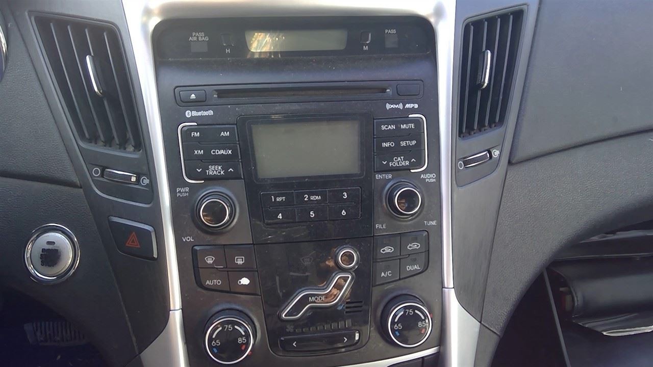 Audio Equipment Radio Receiver Assembly US Market Fits 11 SONATA 556063
