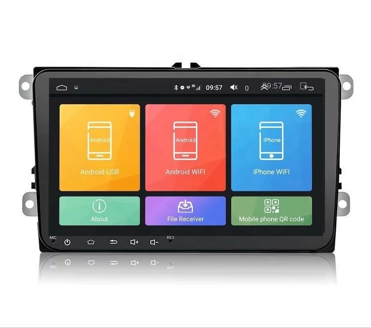 9″ Android 10. CarPlay Auto GPS Navigation Car Stereo Multimedia Player For VW