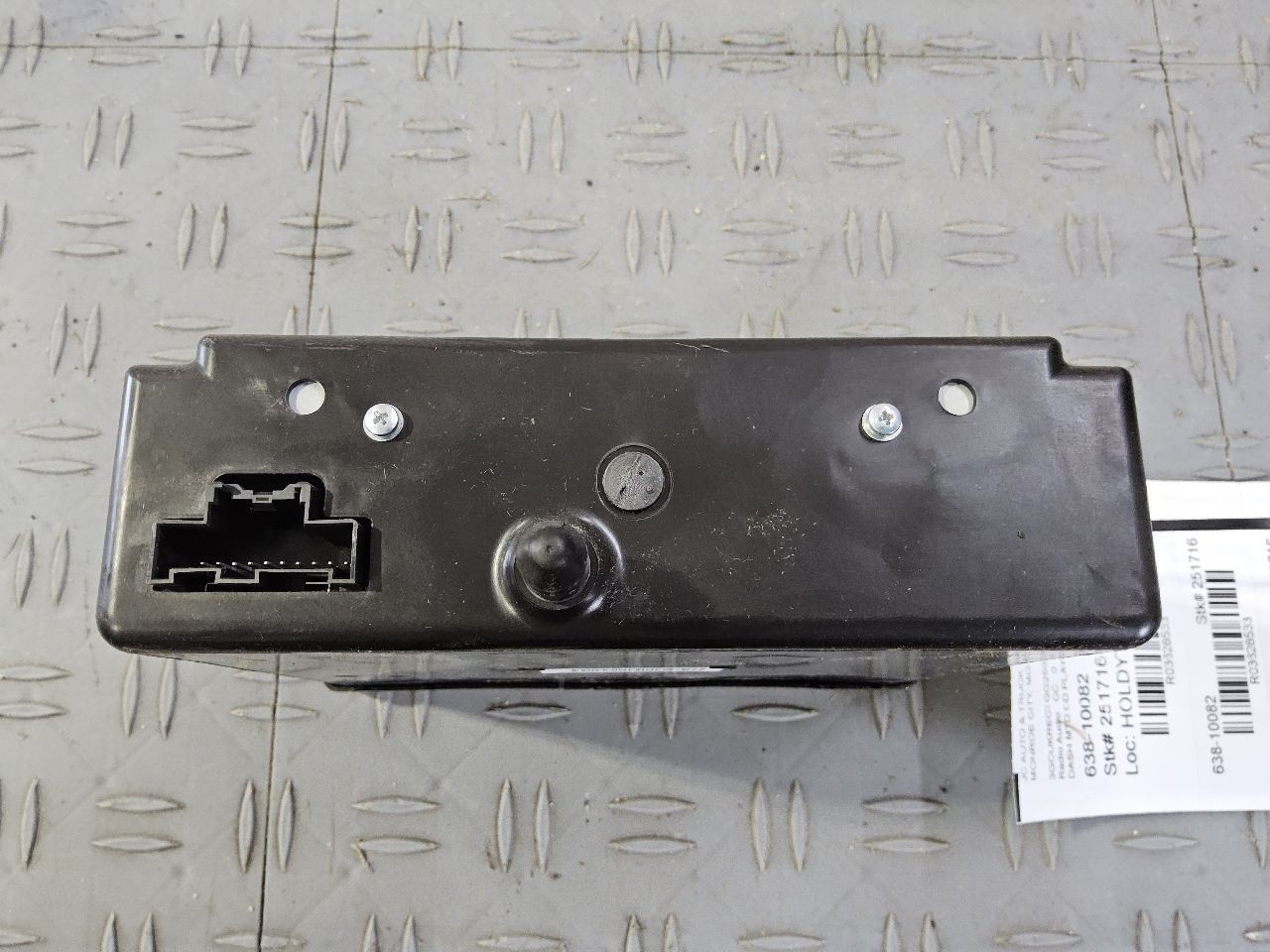 2015-2019 Chevy Silverado Audio Disc Player Opt TG5 w/Model Year Break Opt AVF