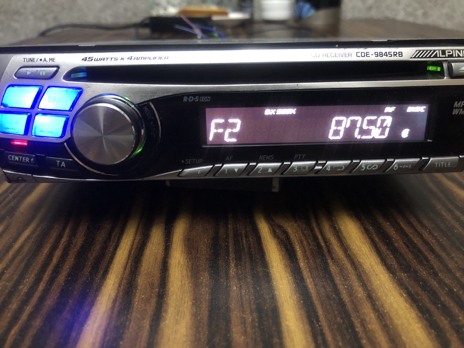 Alpine CDE-9845RB Original Car Radio Audio Stereo CD Player MP3 Radio