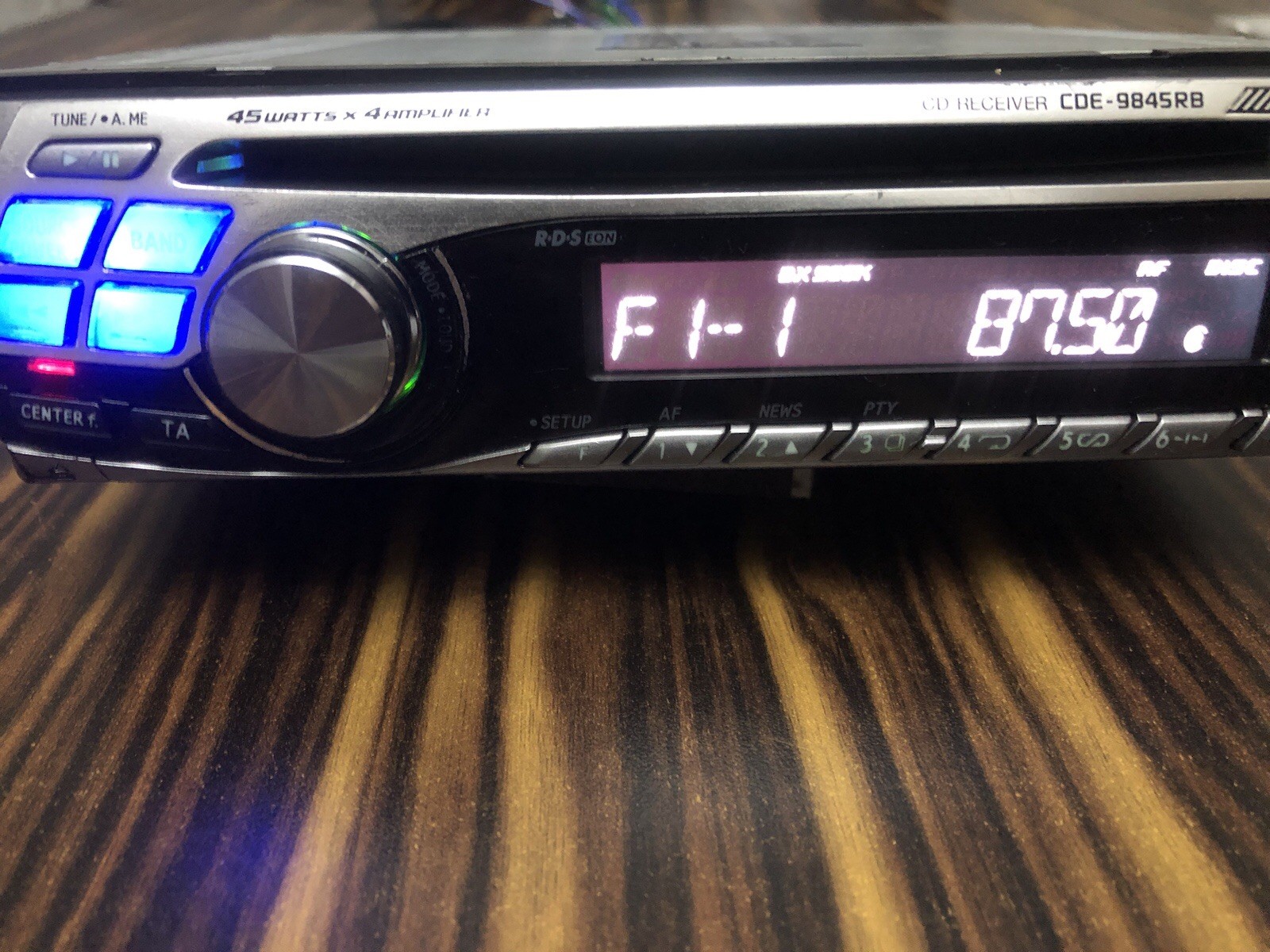 Alpine CDE-9845RB Original Car Radio Audio Stereo CD Player MP3 Radio