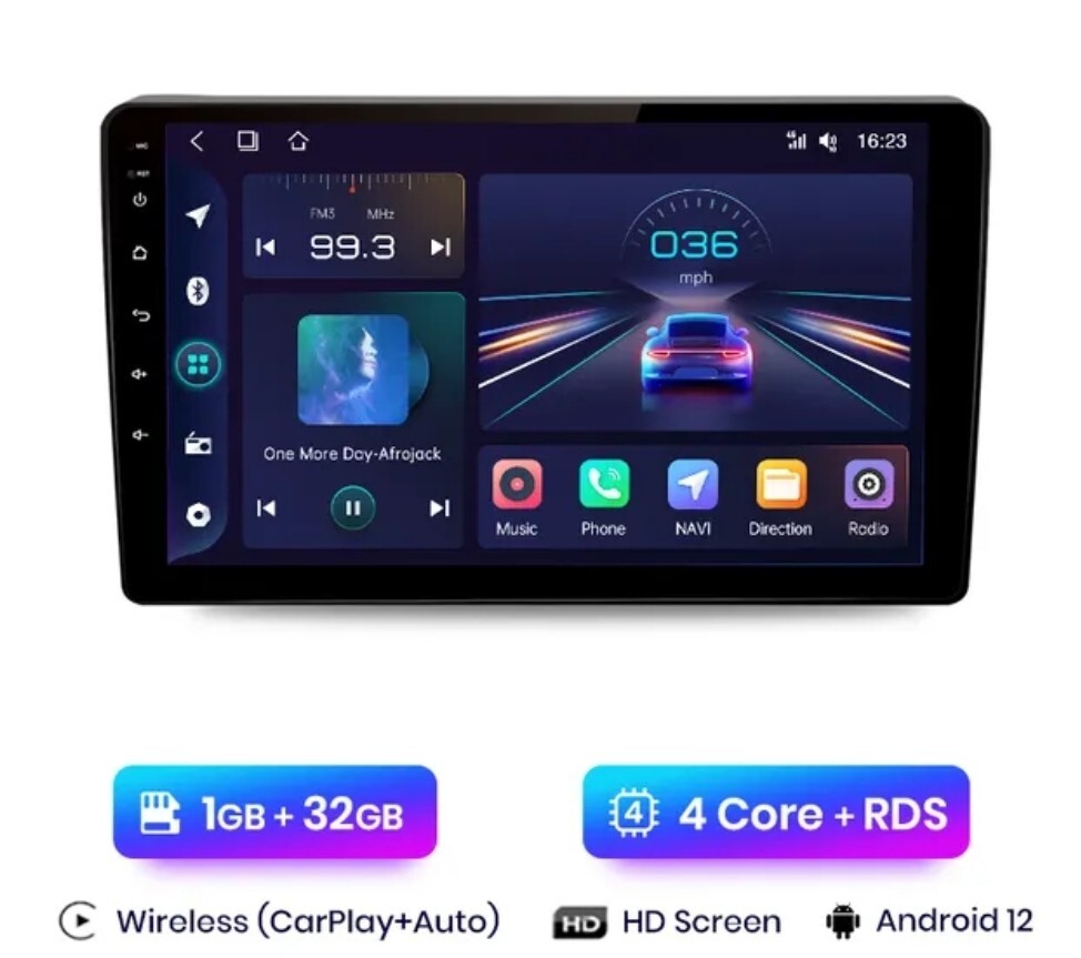 RADIO 2 DIN PER CITROEN C5 BLUETOOTH 10″ USB ANDROID WI-FI GPS CARPLAY 08/17